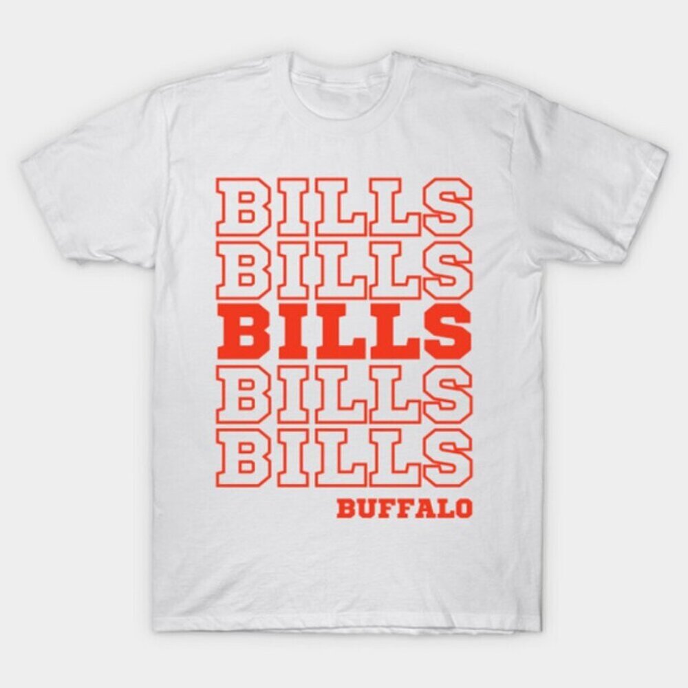 Bills Football Tee Buffalo Shirt Retro Buffalo Fan Unisex T-Shirt